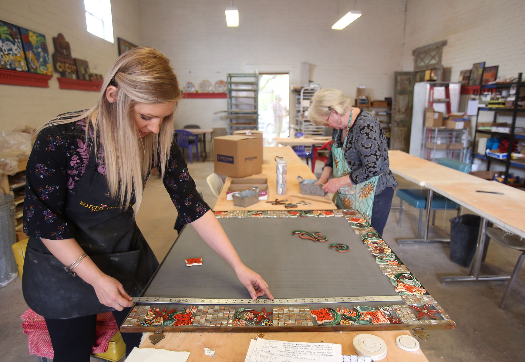 Susan Gamble and Santa Theresa Tile Works